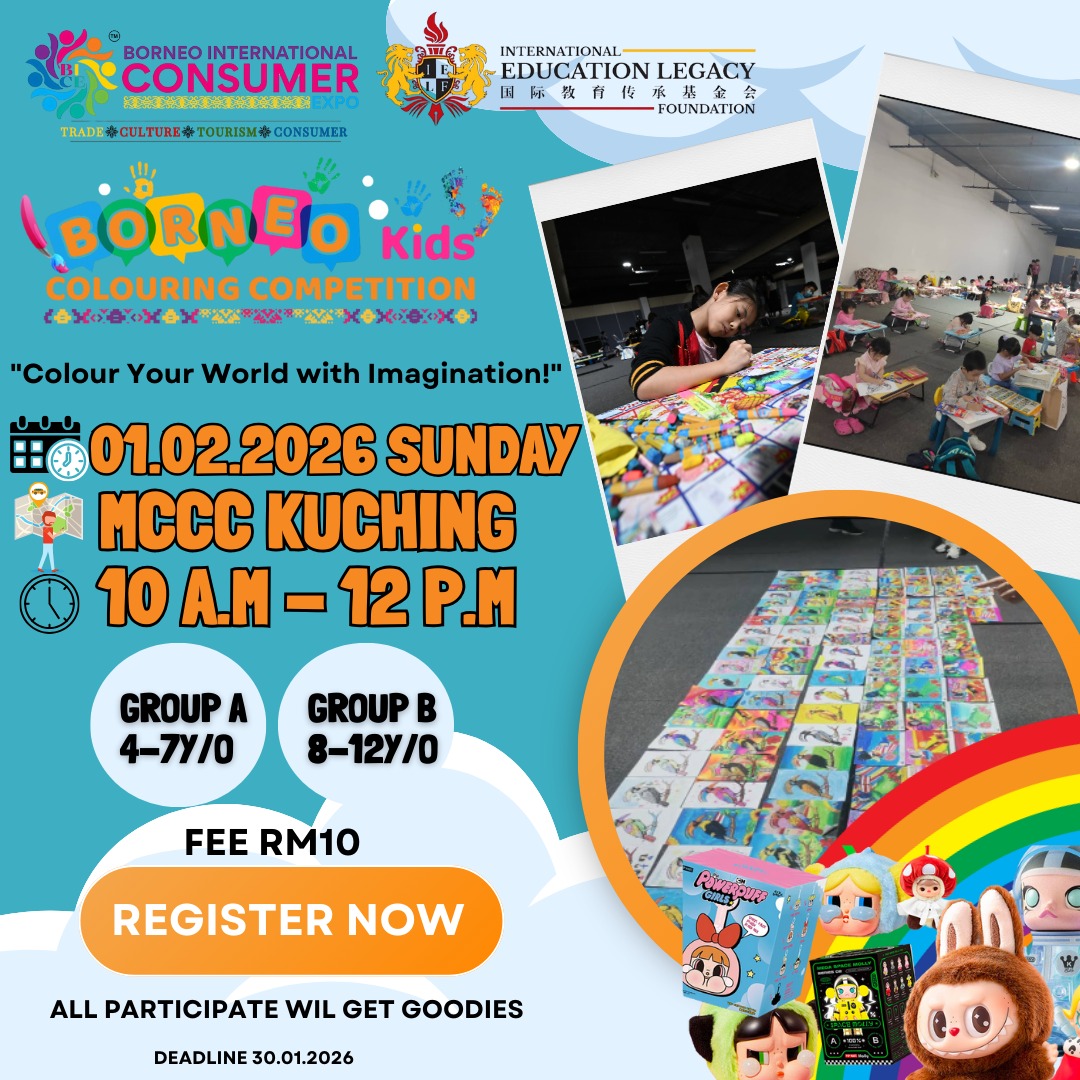 Borneo Kids Colouring Contest